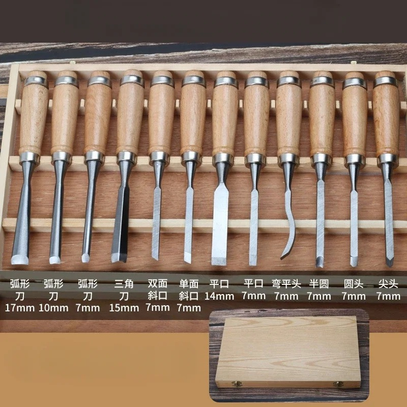 Hand Tools In Workshop - For Workshop Woodworking Carpentry Lathe Gouges