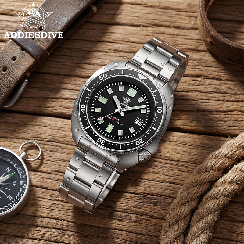 Workshop Cutting Tools - ADDIESDIVE AD2524 Sapphire Automatic Watches 200M