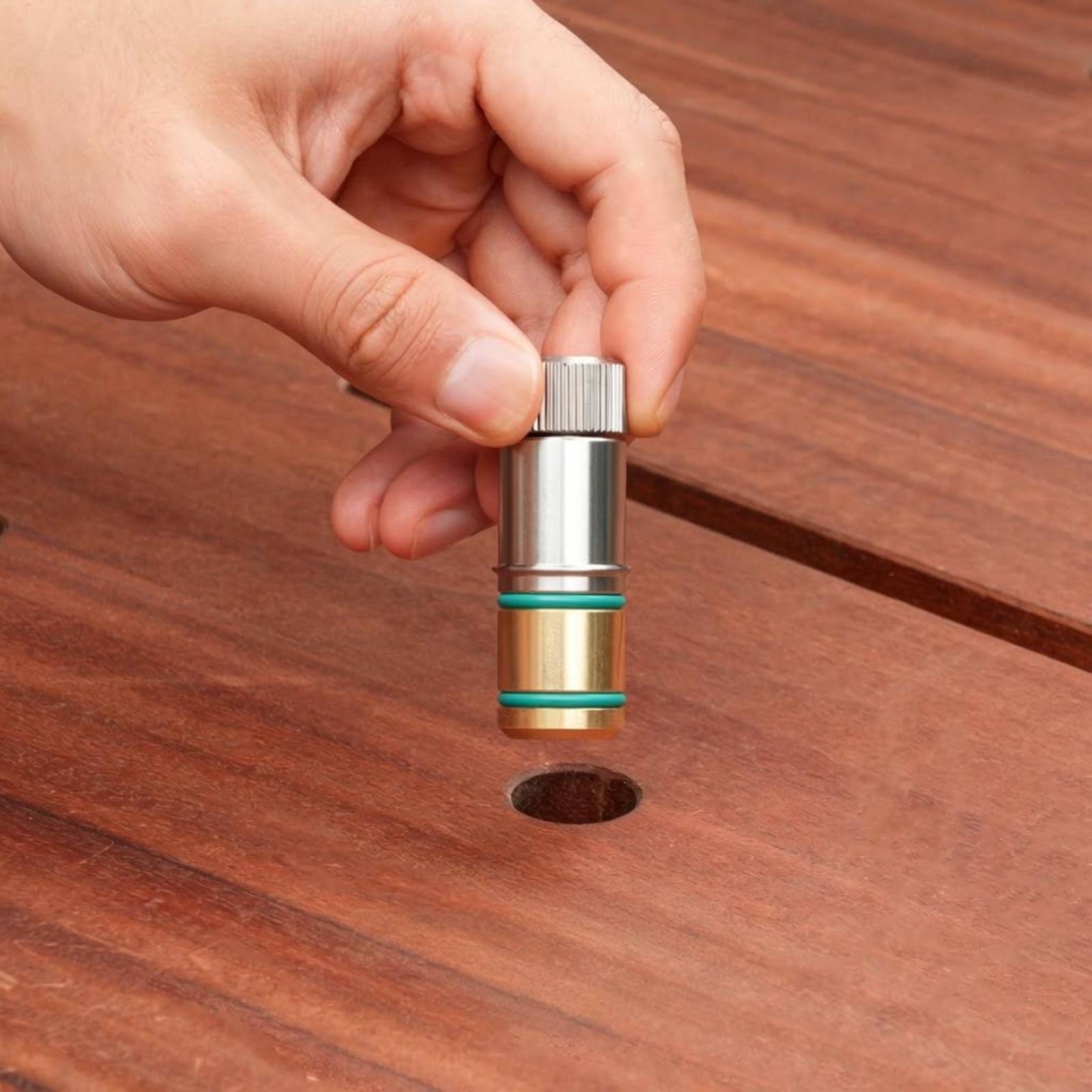 Bench Dog Hole - MFT Workbench Stop Knurled Grip Bench