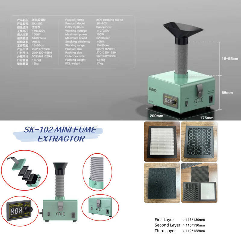 Professional Soldering Smoke E - Workshop Tools Display recensione e prezzo