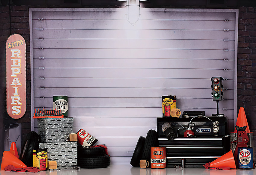 Mehofond Auto Repairs Garage P - Workshop Tools Background recensione e prezzo