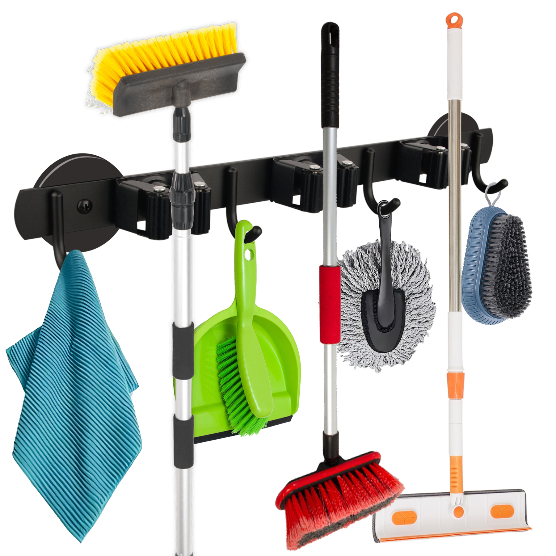 Magnetic Broom and Mop Holder  - Workshop Tools On Wall recensione e prezzo