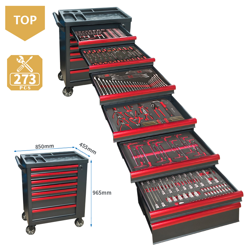 7 Drawer Tool Trolley With 273 - Workshop Tools Cabinet recensione e prezzo