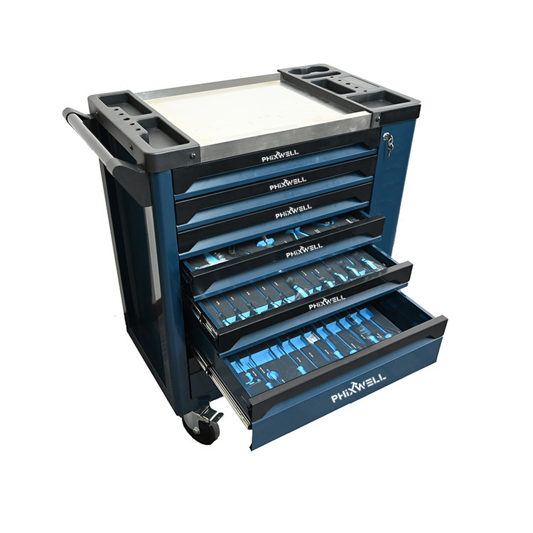 7 Drawer Roller Cabinet 250 Pi - Hand Tools In Workshop recensione e prezzo