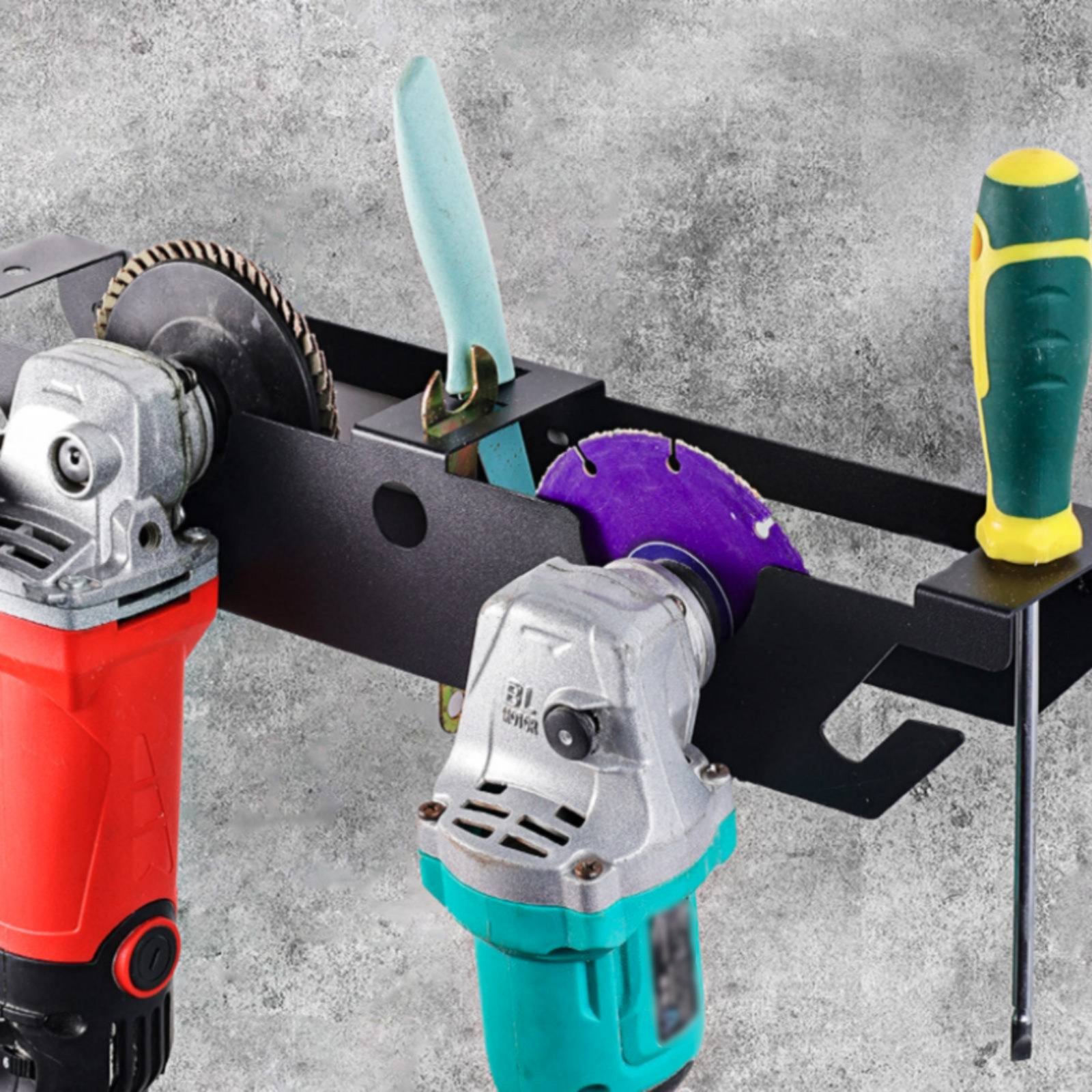 4 Bay Angle Grinder Rack Heavy - Workshop Tools Storage recensione e prezzo