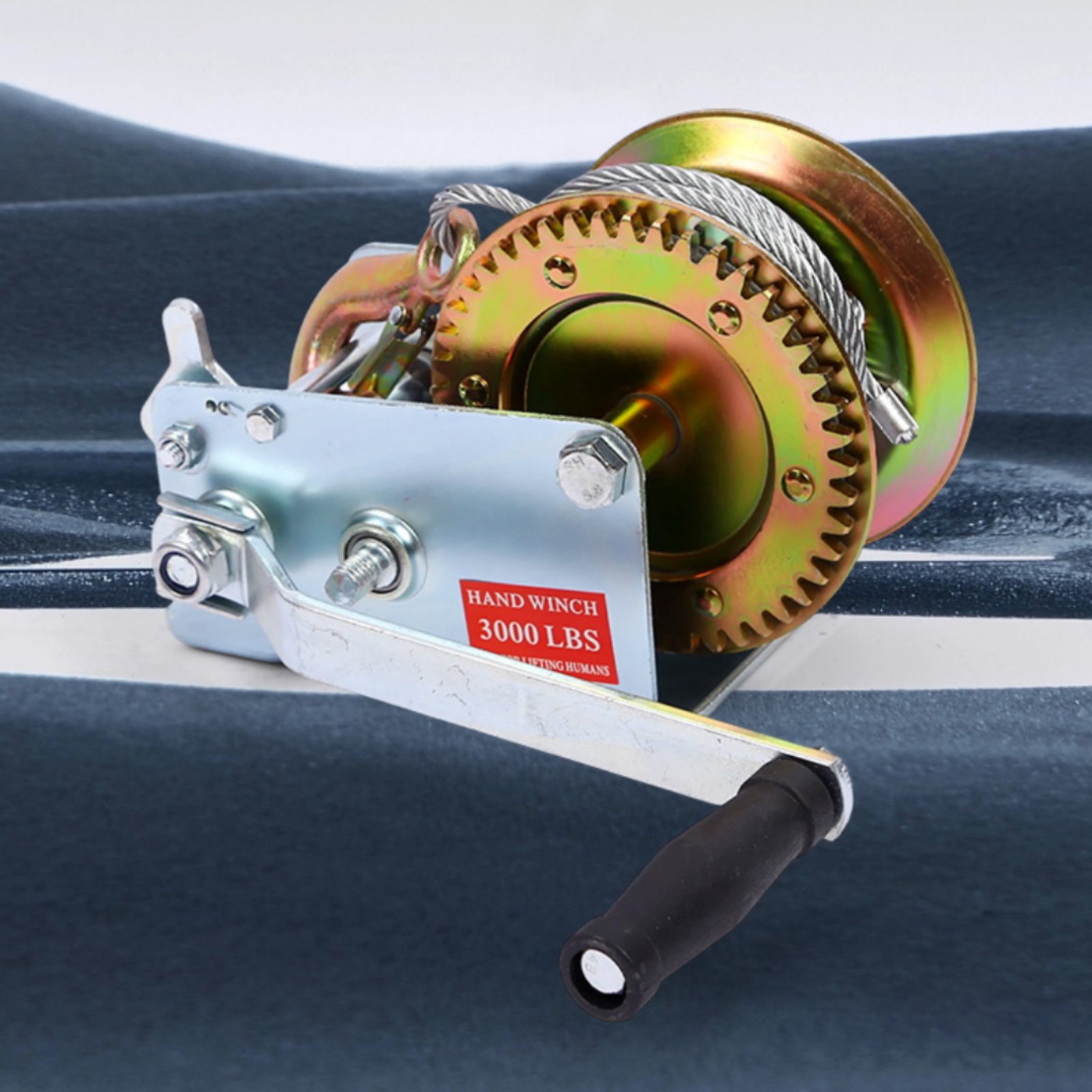 Hand Crank Winch Portable Wire - Hand Tools In Workshop recensione e prezzo