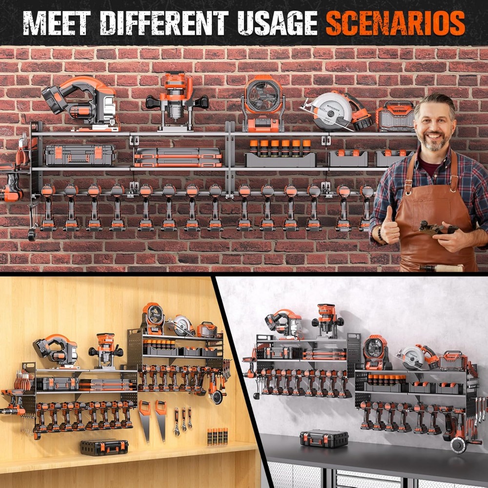 Large Wall Mount Tool Organize - Workshop Tools Storage recensione e prezzo