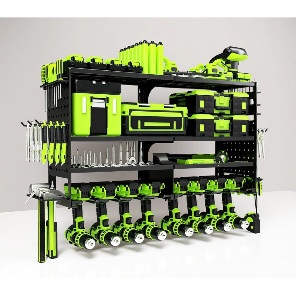 Heavy Duty 4 Tier 8 Slot Wall  - Workshop Tools Storage recensione e prezzo