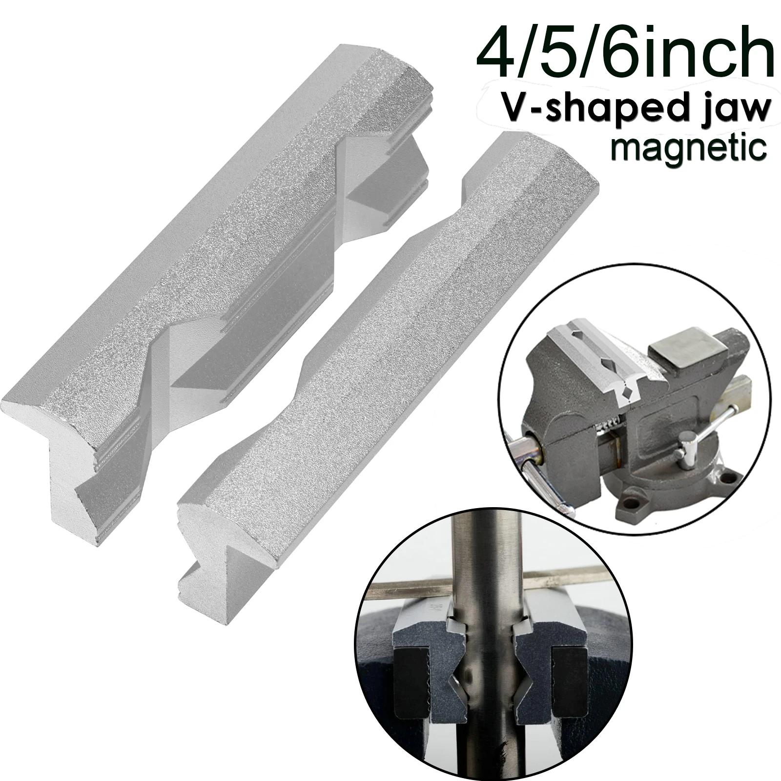 Magnetic Vise Jaws 4/5/6inch V - Workshop Tools Vice recensione e prezzo