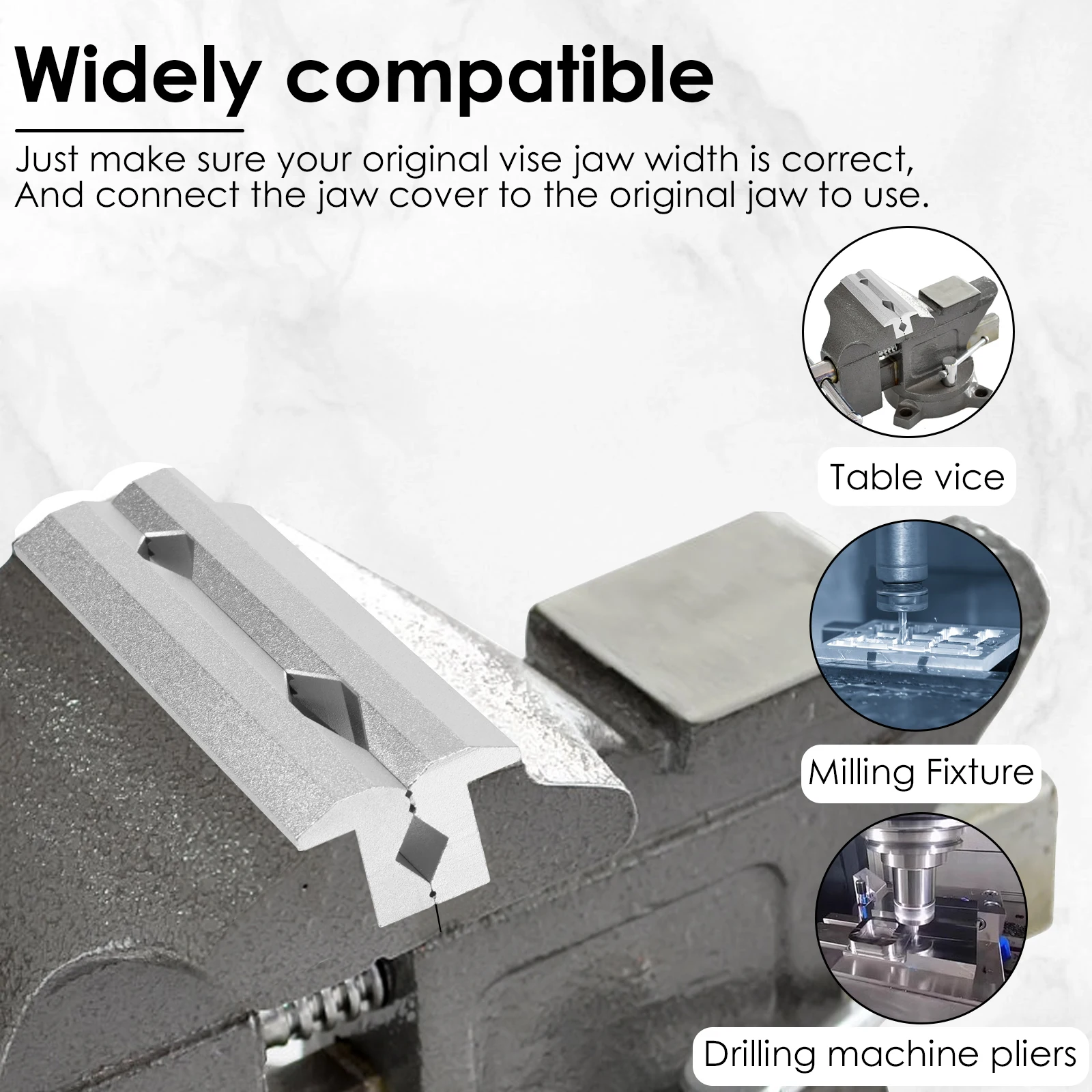 Magnetic Vise Jaws 4/5/6inch V - Workshop Tools Vice recensione e prezzo