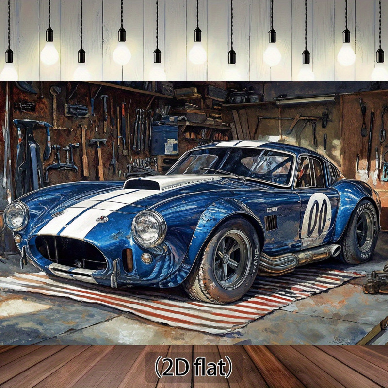 1Vintage Racing Garage Backgro - Workshop Tools Background recensione e prezzo