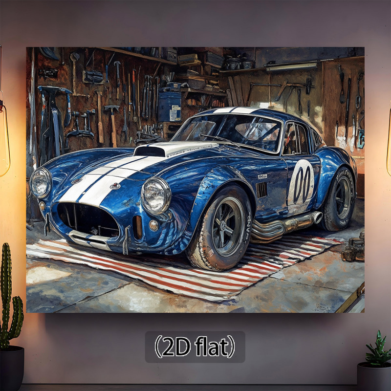 1Vintage Racing Garage Backgro - Workshop Tools Background recensione e prezzo