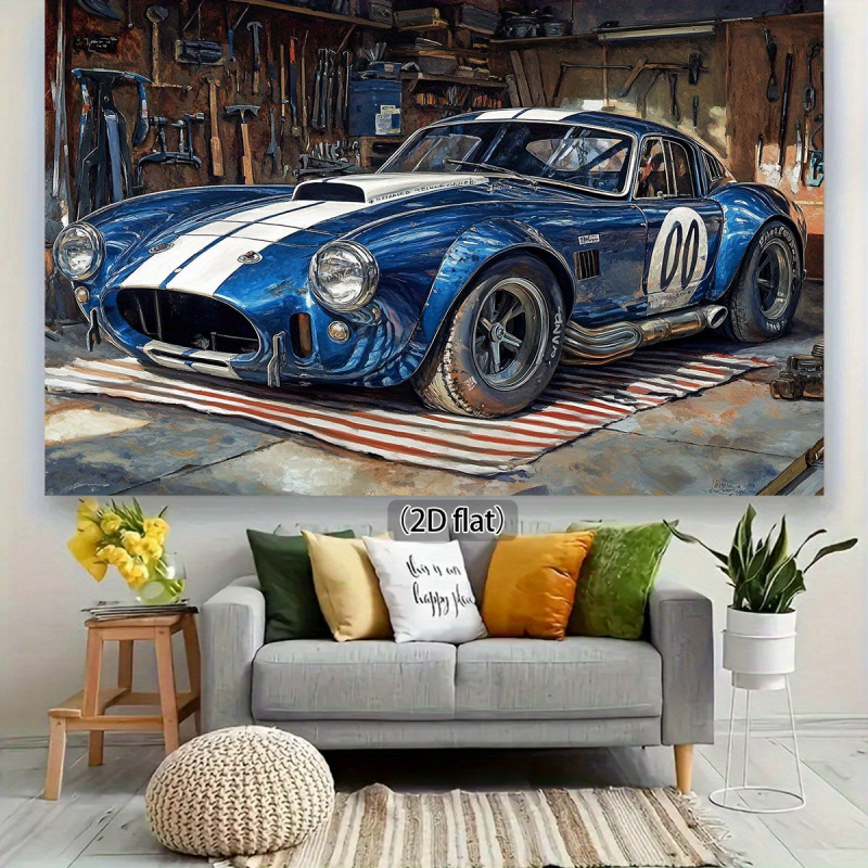 1Vintage Racing Garage Backgro - Workshop Tools Background recensione e prezzo