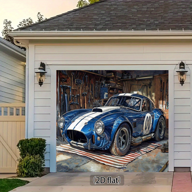 1Vintage Racing Garage Backgro - Workshop Tools Background recensione e prezzo