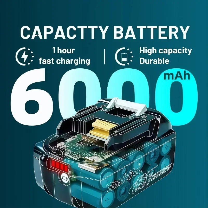 For  Makita BL1860 18V Battery - Tools For Fabrication Workshop recensione e prezzo