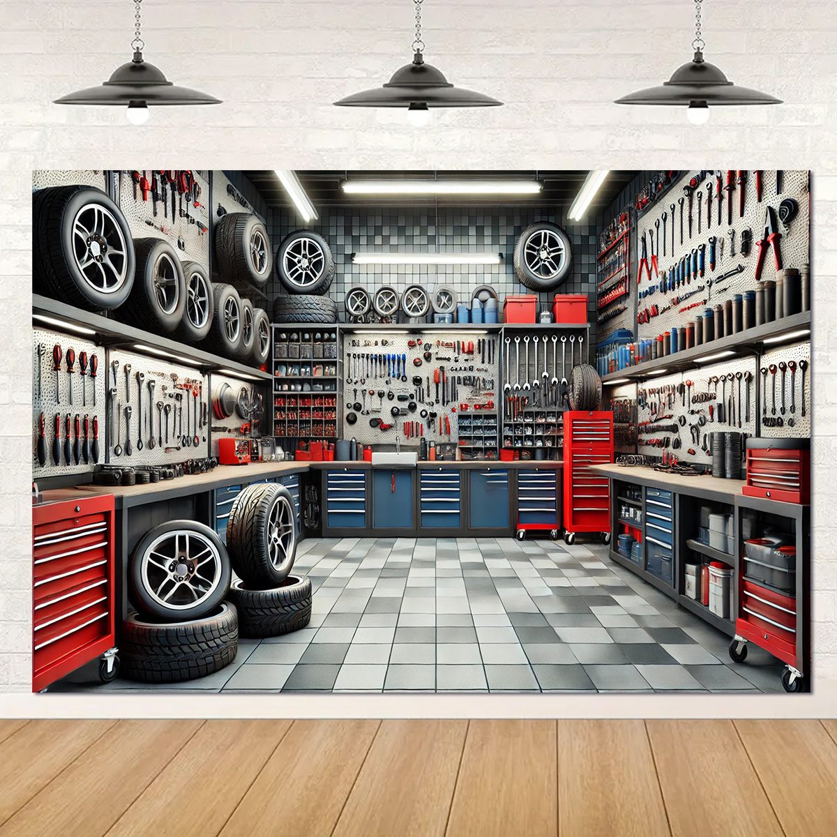 A polyester fiber garage tool  - Workshop Tools Background recensione e prezzo