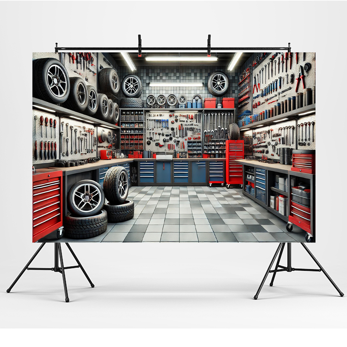 A polyester fiber garage tool  - Workshop Tools Background recensione e prezzo