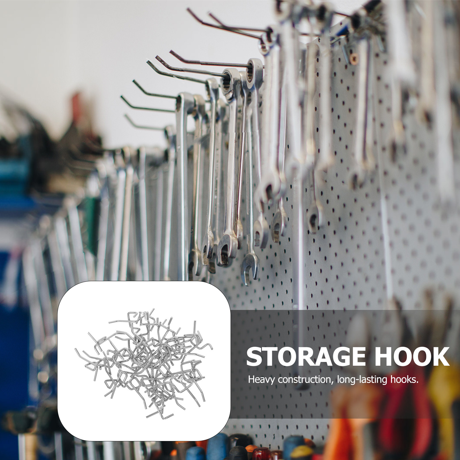 50Pcs Strong Pegboard Hooks El - Workshop Tools Display recensione e prezzo