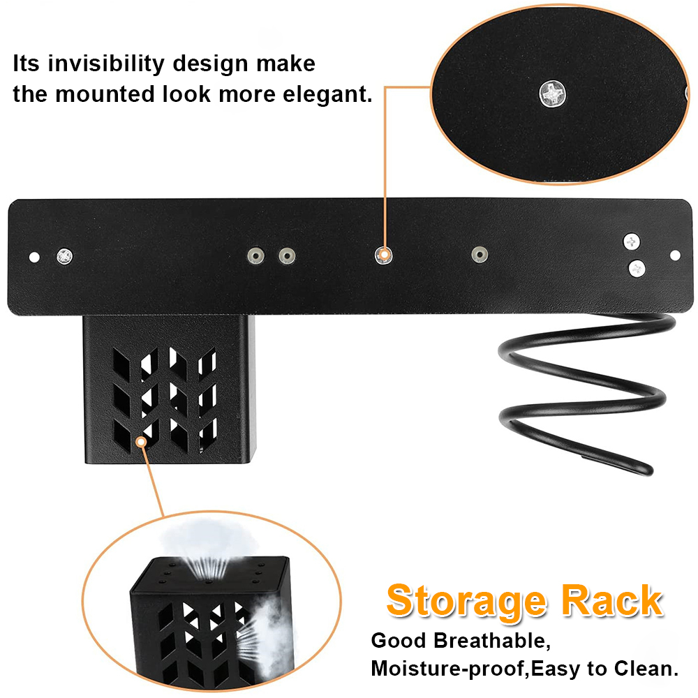 Hair Dryer Holder Rack Bathroo - Workshop Tools On Wall recensione e prezzo