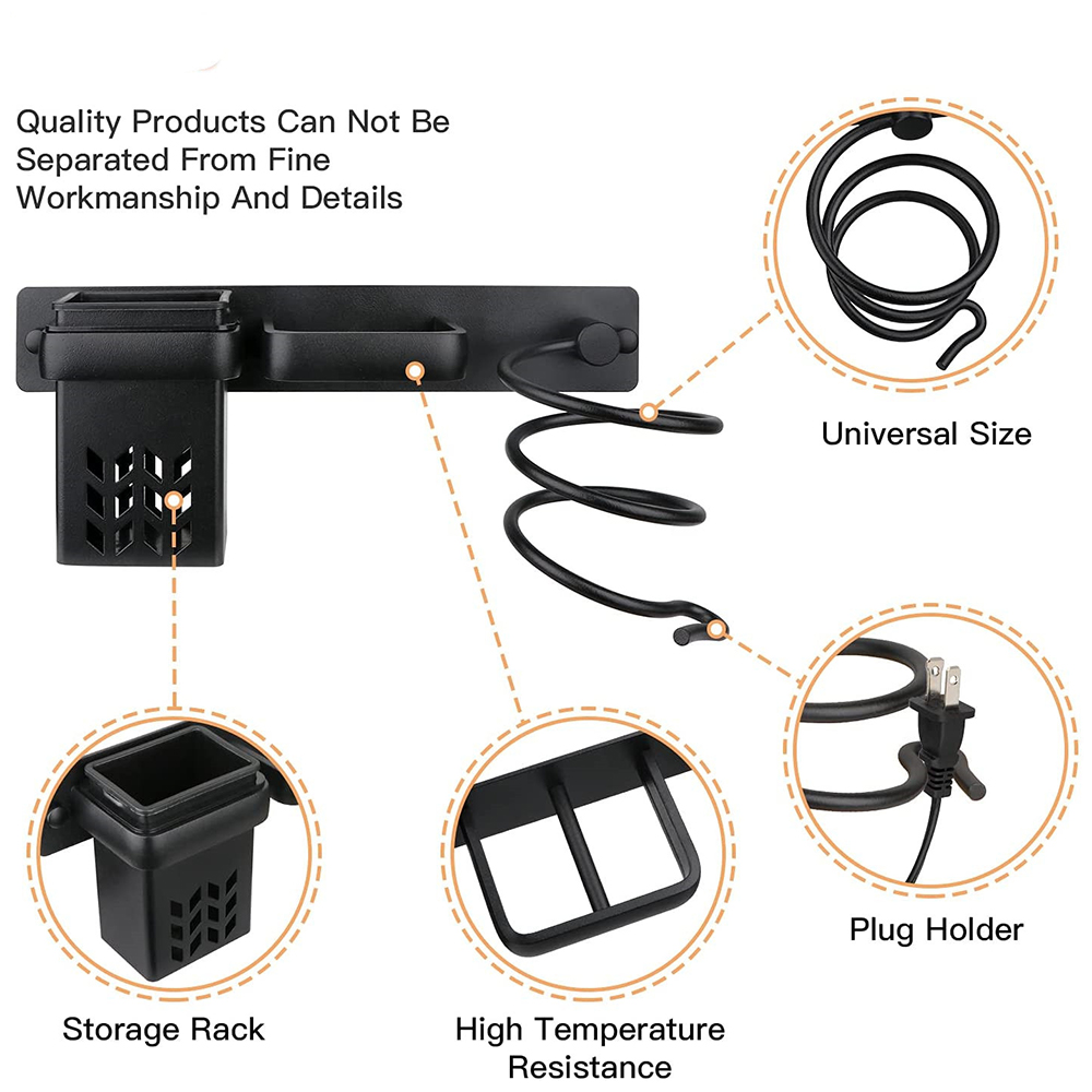 Hair Dryer Holder Rack Bathroo - Workshop Tools On Wall recensione e prezzo