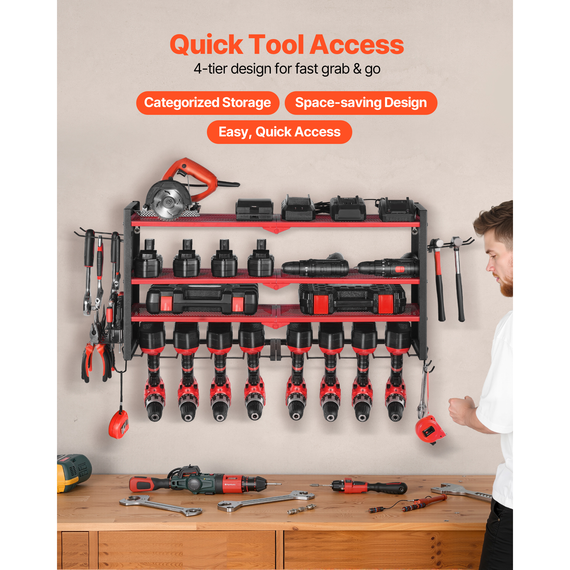 SucceBuy 4-Layer Hand Power To - Hand Tools In Workshop recensione e prezzo