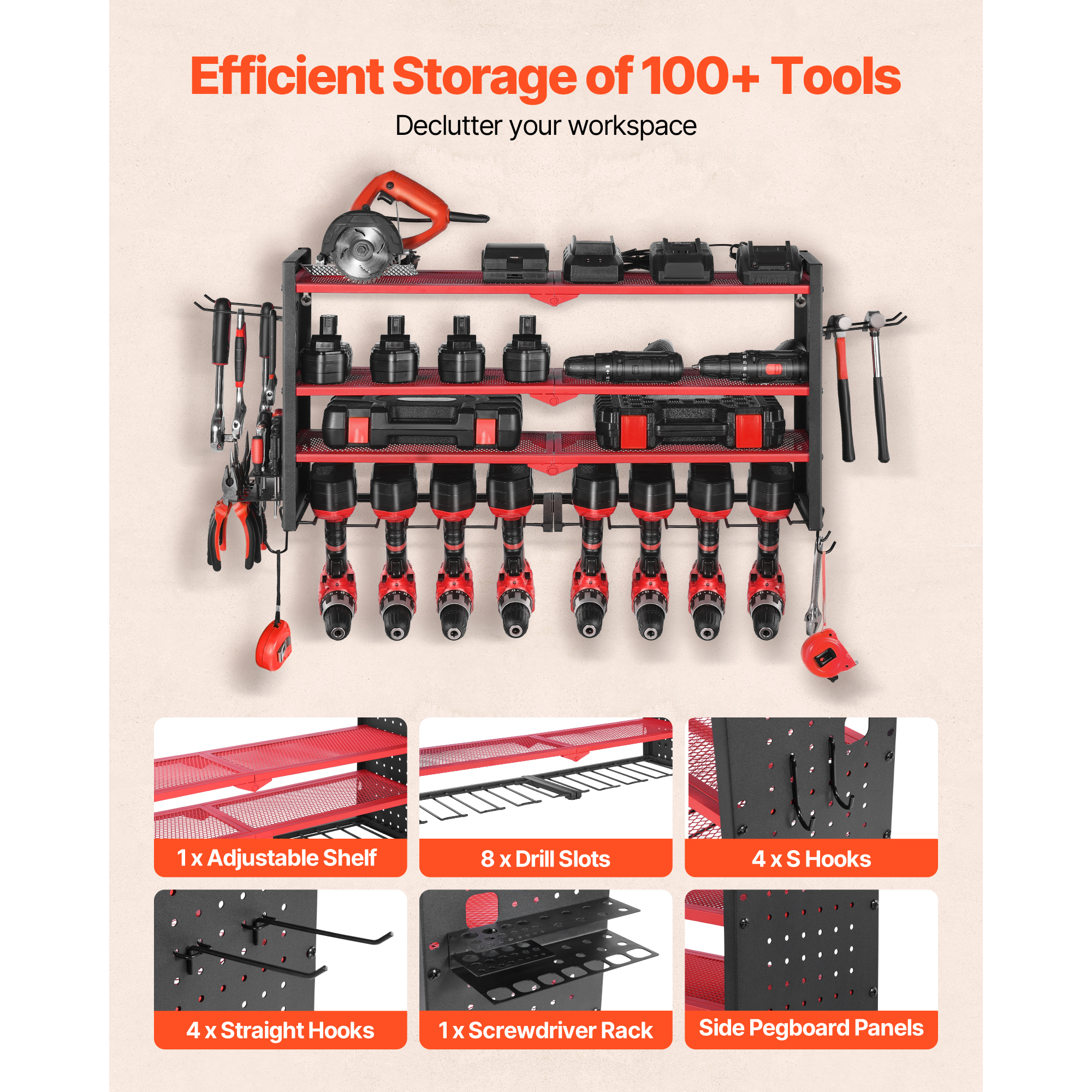 SucceBuy 4-Layer Hand Power To - Hand Tools In Workshop recensione e prezzo