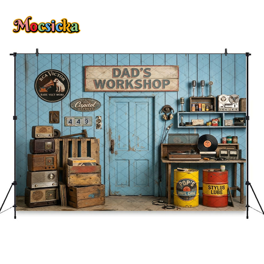 Mocsicka Dad's Workshop Photog - Workshop Tools Background recensione e prezzo