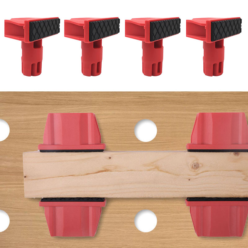 4Pcs Plastics Bench Dogs, 20mm - Bench Dog Hole recensione e prezzo