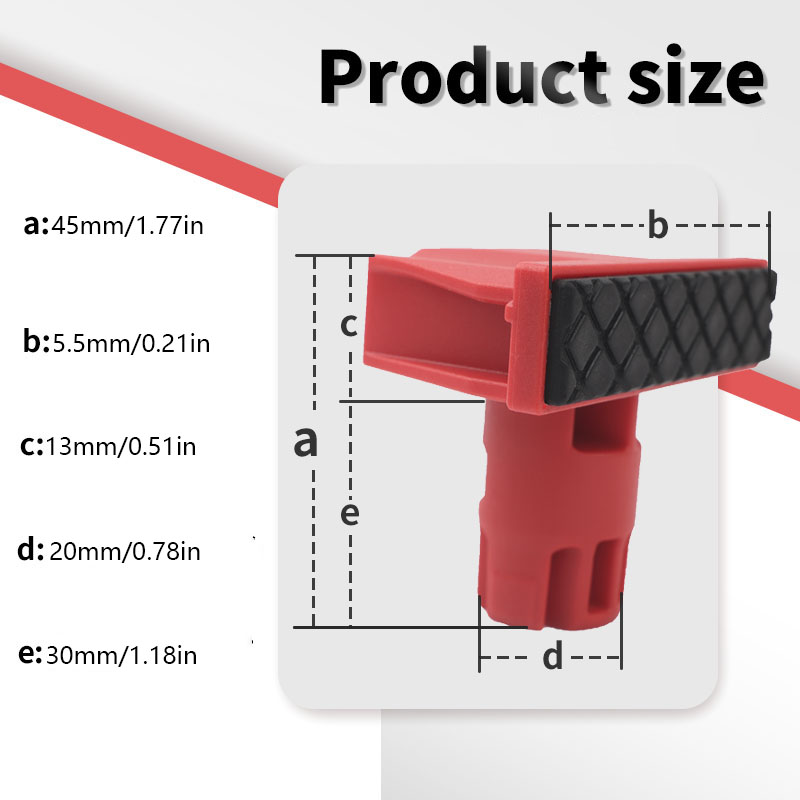 4Pcs Plastics Bench Dogs, 20mm - Bench Dog Hole recensione e prezzo