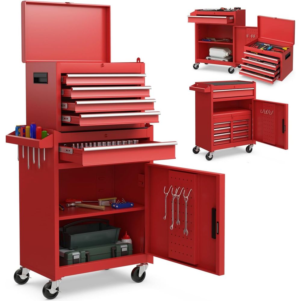 5-Drawer Rolling Tool Chest wi - Workshop Tools Cabinet recensione e prezzo