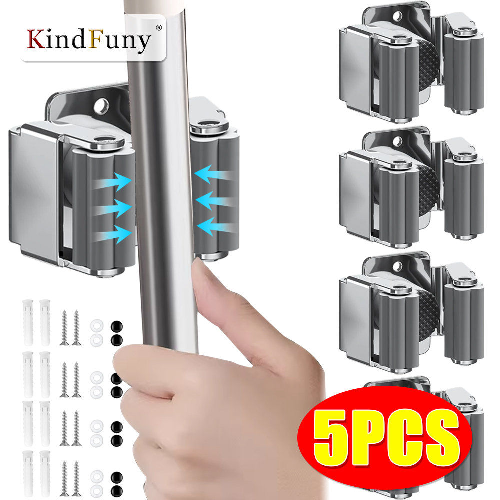 Stainless Steel Mop Clip Holde - Workshop Tools On Wall recensione e prezzo