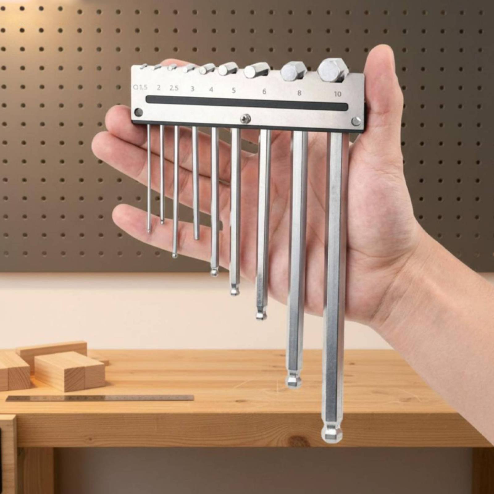 Wall Mounted Hex Key Holder Me - Workshop Tools Storage recensione e prezzo