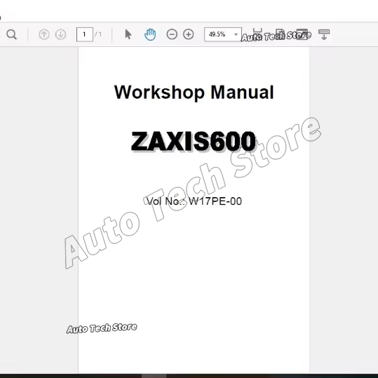 For Hitachi Full Shop Manual S - Tools In Workshop Pdf recensione e prezzo