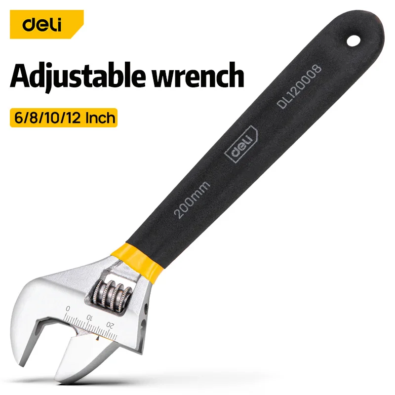 Deli Adjustable Wrench Car Bic - Hand Tools In Workshop recensione e prezzo