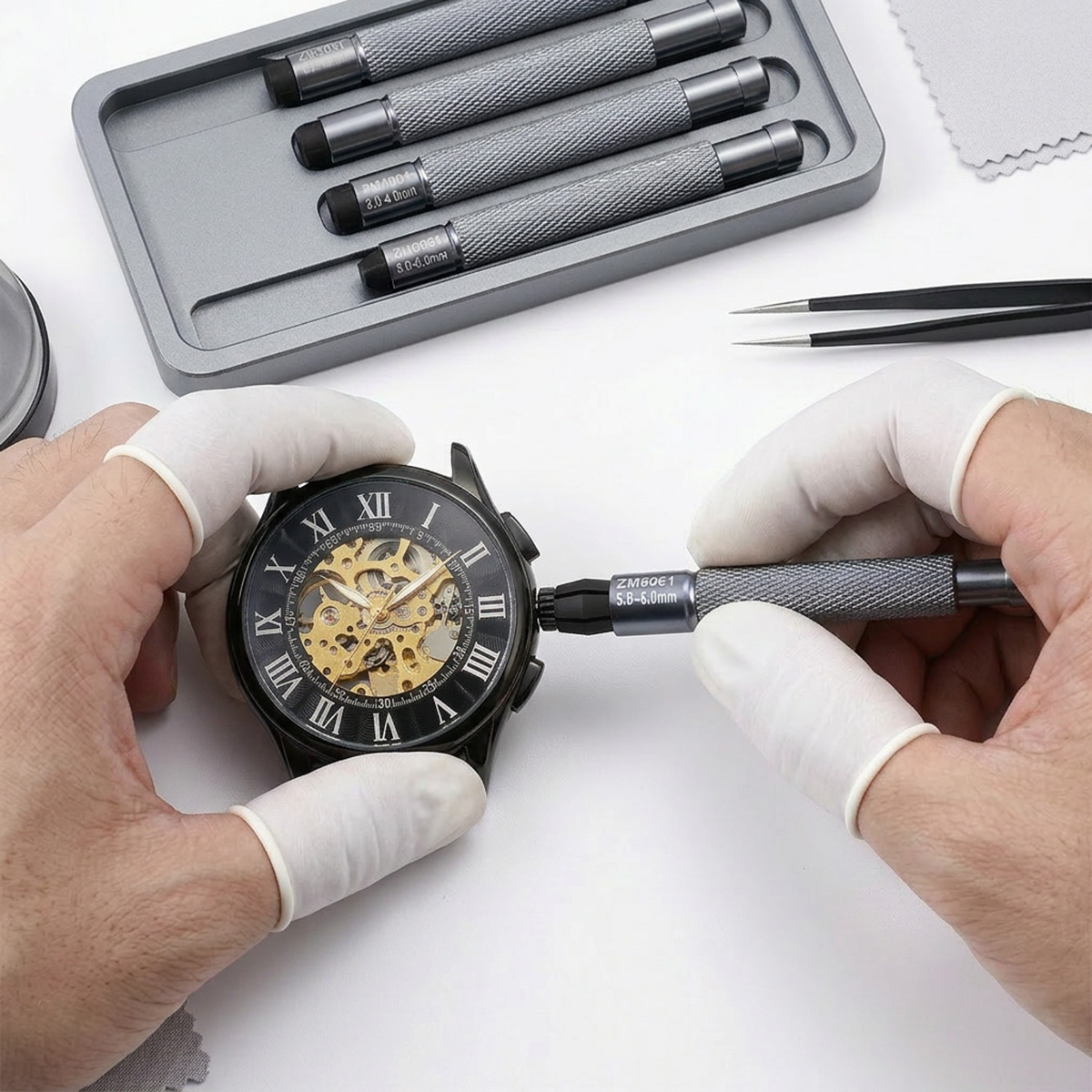 6Pcs Watch Crown Winding Tool  - Workshop Cutting Tools recensione e prezzo