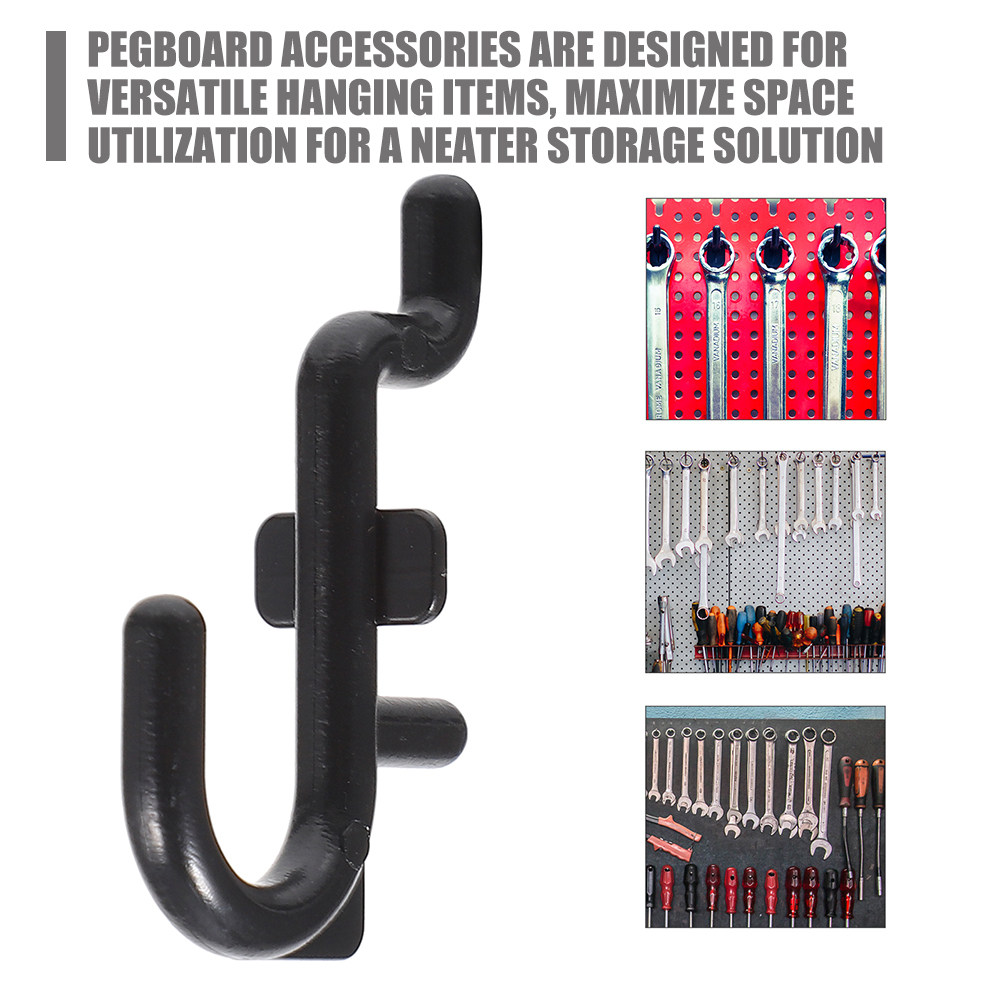 10Pcs Pegboard Hooks Plastic O - Workshop Tools Storage recensione e prezzo