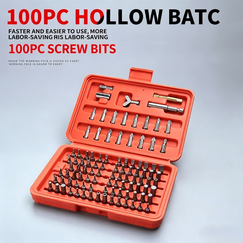 100PCS Screwdriver Bit Set, Ho - Hand Tools In Workshop recensione e prezzo
