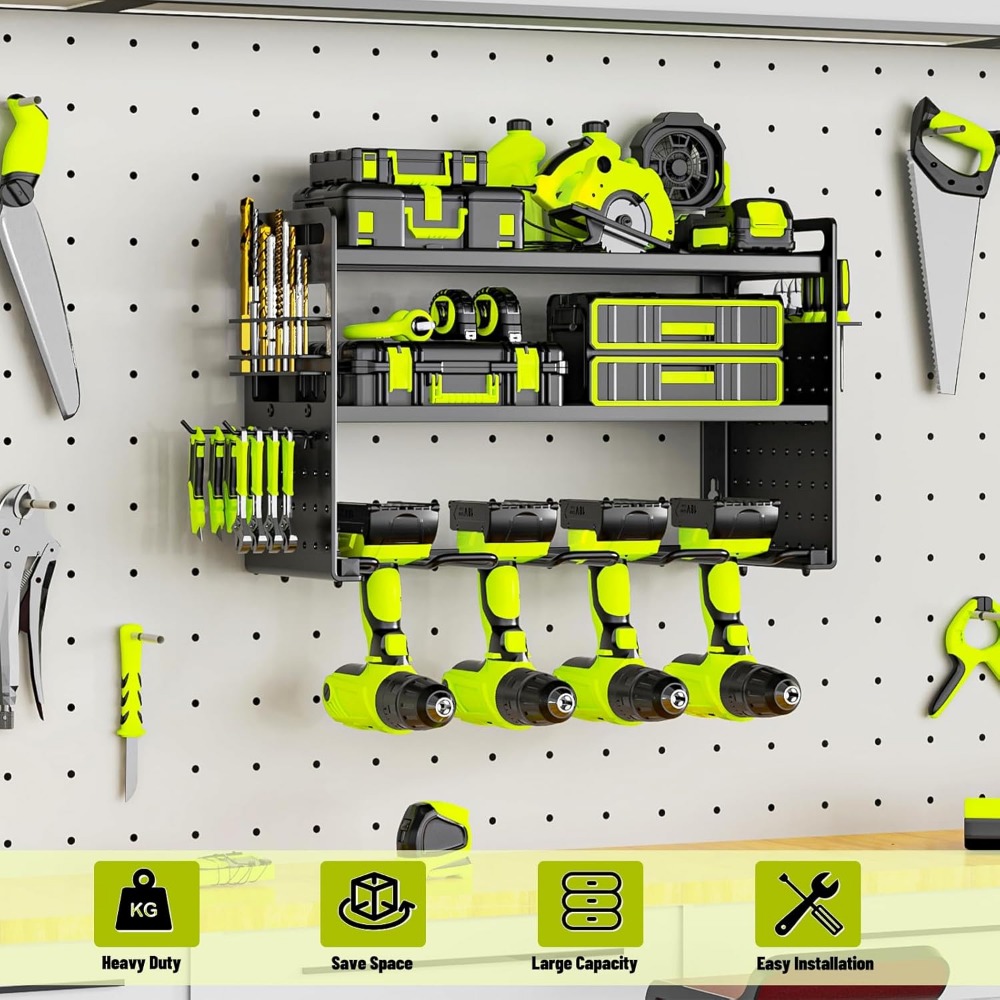 Wall Mount Tool Organizer with - Workshop Tools Storage recensione e prezzo