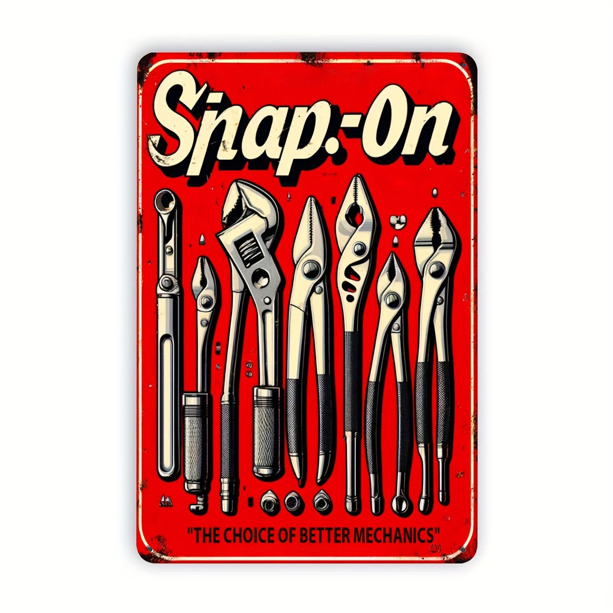High Definition Tin Sign Vinta - Workshop Tools Definition recensione e prezzo