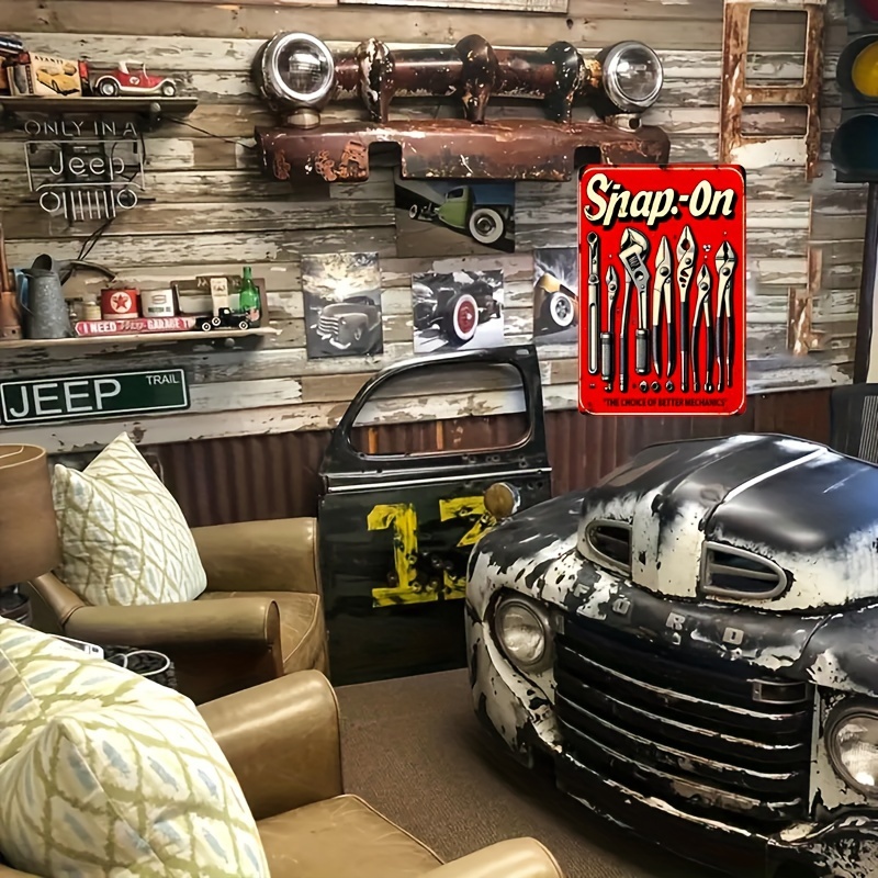 High Definition Tin Sign Vinta - Workshop Tools Definition recensione e prezzo