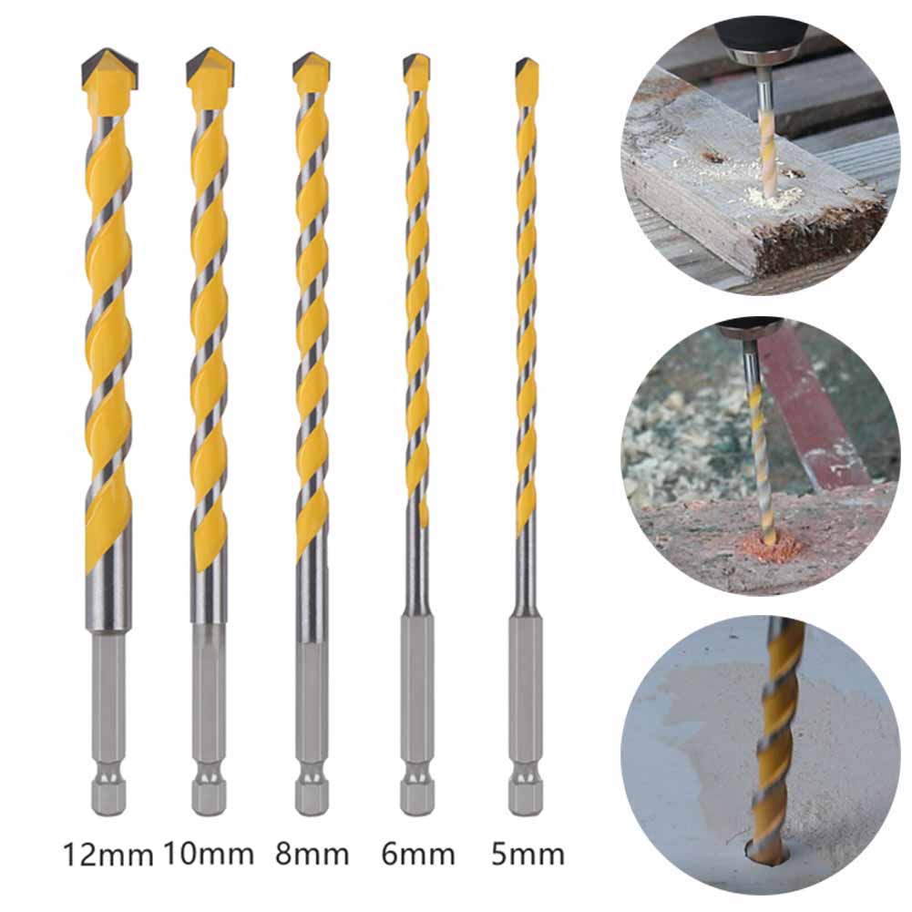 1pc  Hex Shank Drill Bit 5/6/8 - Workshop Cutting Tools recensione e prezzo