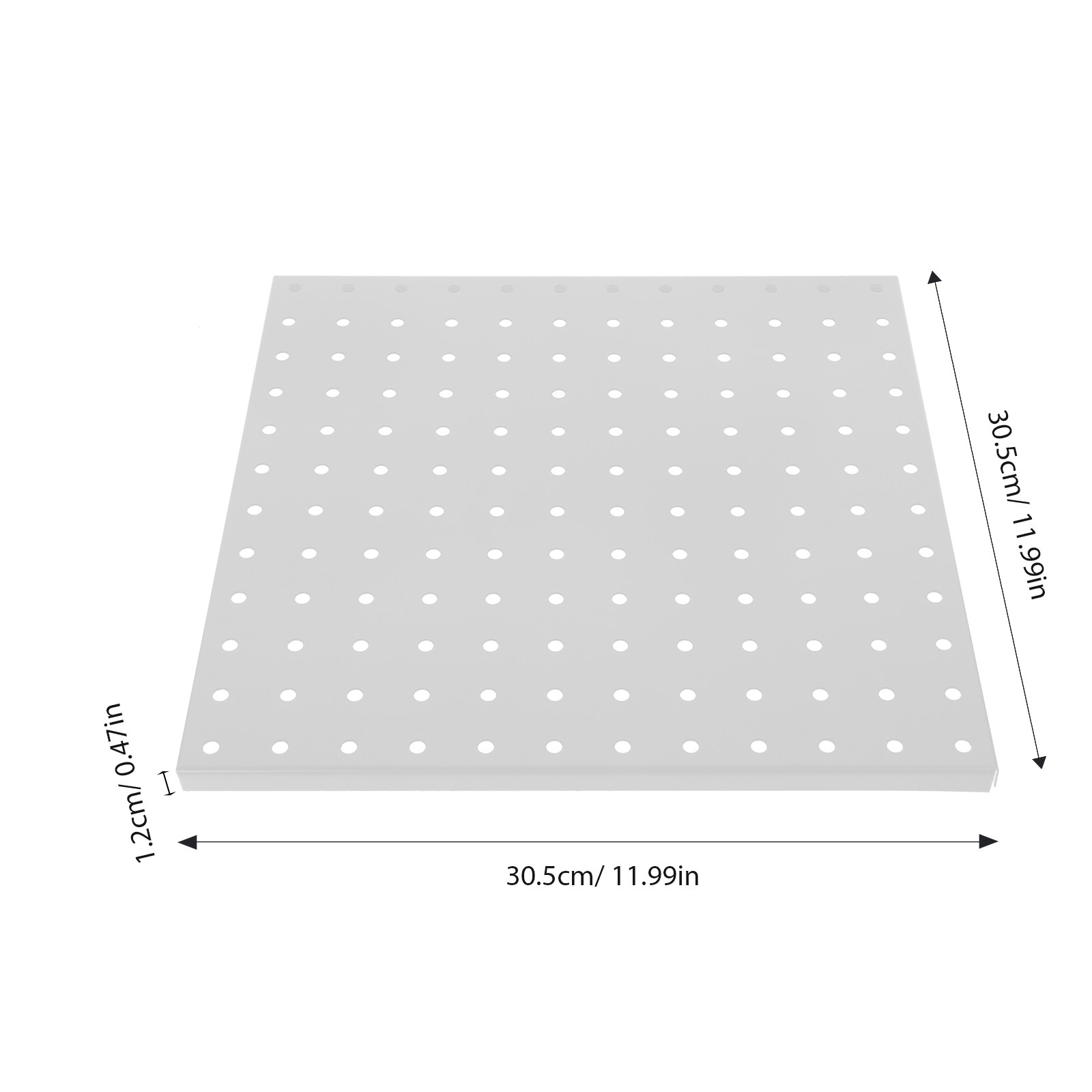1Set Heavy Duty Metal Pegboard - Workshop Tools Display recensione e prezzo