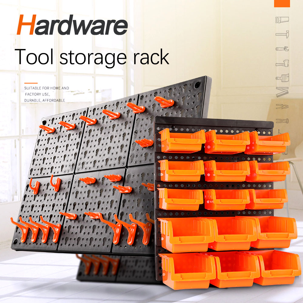 Garage Wall Organization Bins  - Hand Tools In Workshop recensione e prezzo