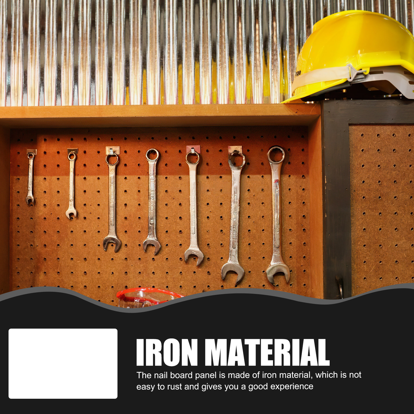 Metal Pegboard Panel Heavy Dut - Workshop Tools Storage recensione e prezzo
