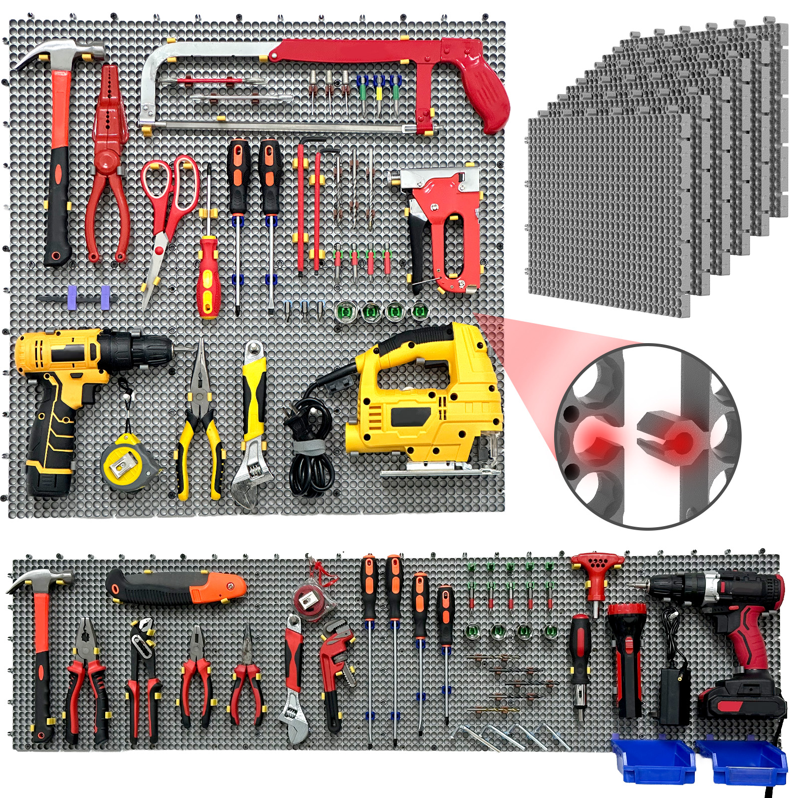 Plastic Pegboard Wall Organize - Workshop Tools Storage recensione e prezzo