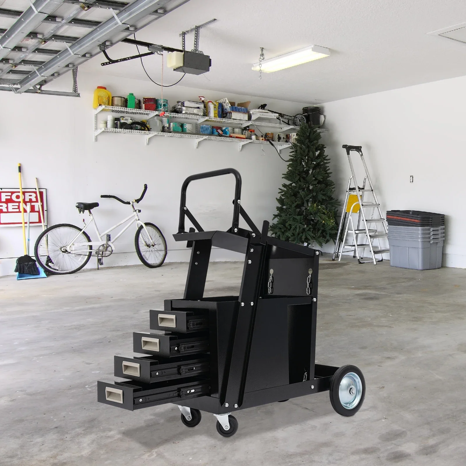 Rolling Welding Cart with Comf - Workshop Tools Storage recensione e prezzo