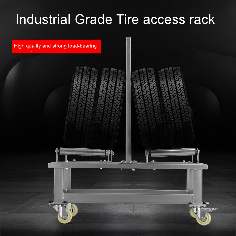 Auto workshop mobile tire rack - Workshop Tools Display recensione e prezzo